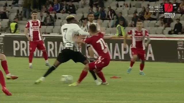 ELYminat! Pierdere grea pentru U Cluj la returul cu Dinamo. Ce a făcut jucătorul esențial al 