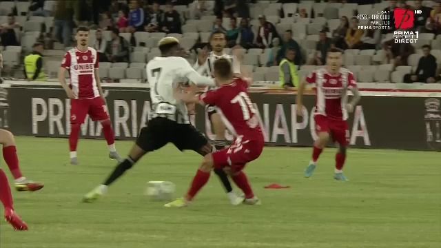 ELYminat! Pierdere grea pentru U Cluj la returul cu Dinamo. Ce a făcut jucătorul esențial al