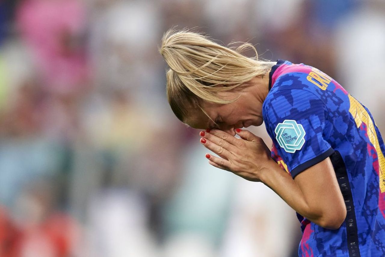 Lyon a trezit-o pe Barcelona din 'visul european'! Victorie clară în finala UEFA Women's Champions League! Franțuzoaicele câștigă pentru a opta oară trofeul _2