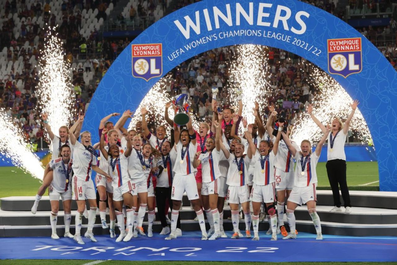 Lyon a trezit-o pe Barcelona din 'visul european'! Victorie clară în finala UEFA Women's Champions League! Franțuzoaicele câștigă pentru a opta oară trofeul _3