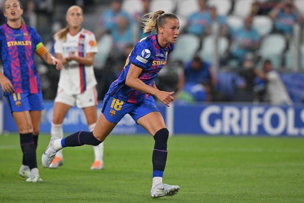 Lyon a trezit-o pe Barcelona din 'visul european'! Victorie clară în finala UEFA Women's Champions League! Franțuzoaicele câștigă pentru a opta oară trofeul _19