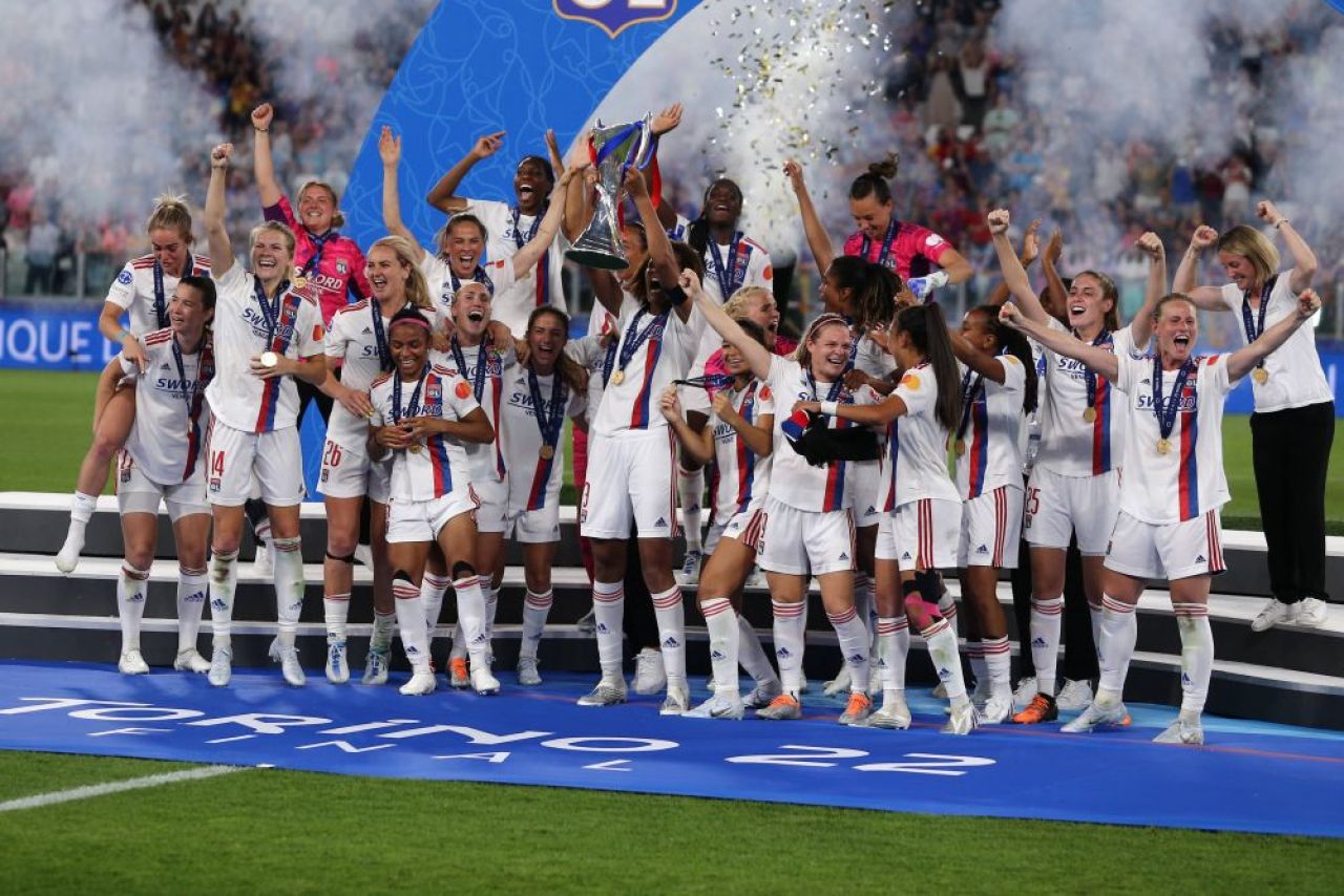 Lyon a trezit-o pe Barcelona din 'visul european'! Victorie clară în finala UEFA Women's Champions League! Franțuzoaicele câștigă pentru a opta oară trofeul _23