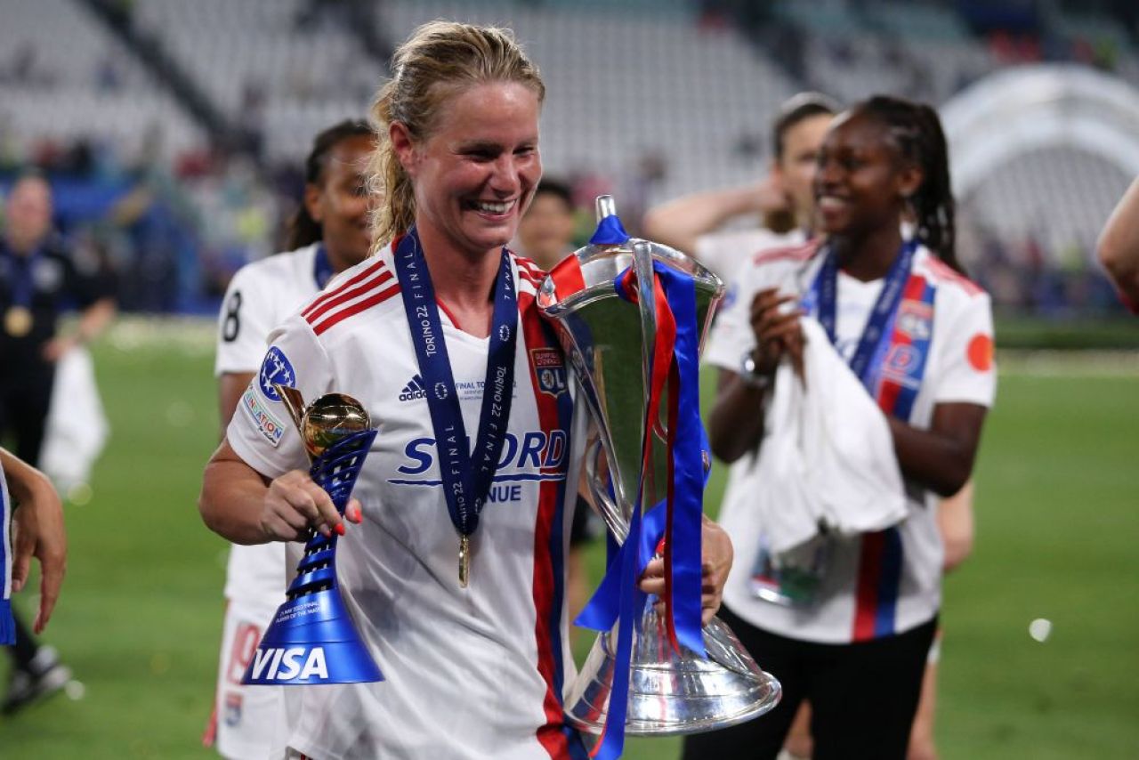 Lyon a trezit-o pe Barcelona din 'visul european'! Victorie clară în finala UEFA Women's Champions League! Franțuzoaicele câștigă pentru a opta oară trofeul _25