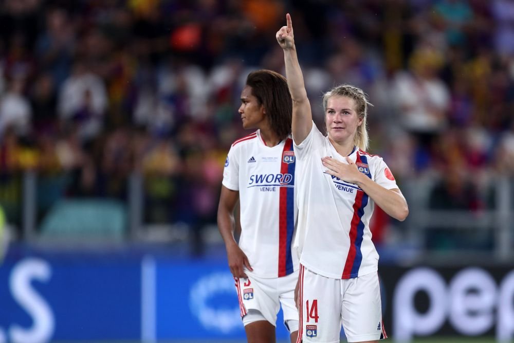 Lyon a trezit-o pe Barcelona din 'visul european'! Victorie clară în finala UEFA Women's Champions League! Franțuzoaicele câștigă pentru a opta oară trofeul _28