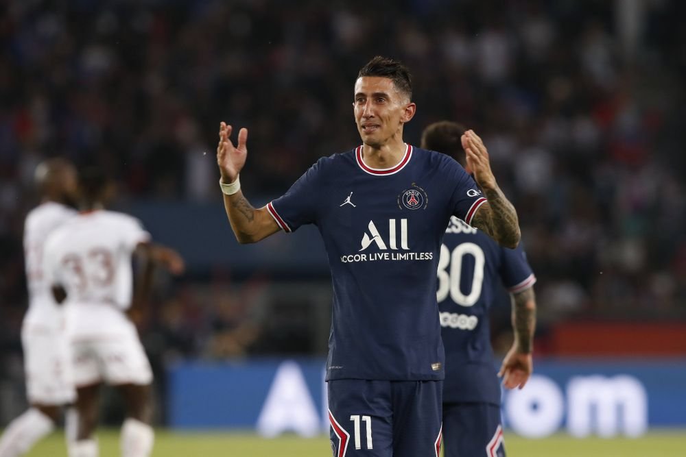 Momente emoționante pe Parc des Princes! Di Maria a marcat la ultimul său meci în tricoul lui PSG și a izbucnit în plâns! Stadionul i-a cântat numele _22