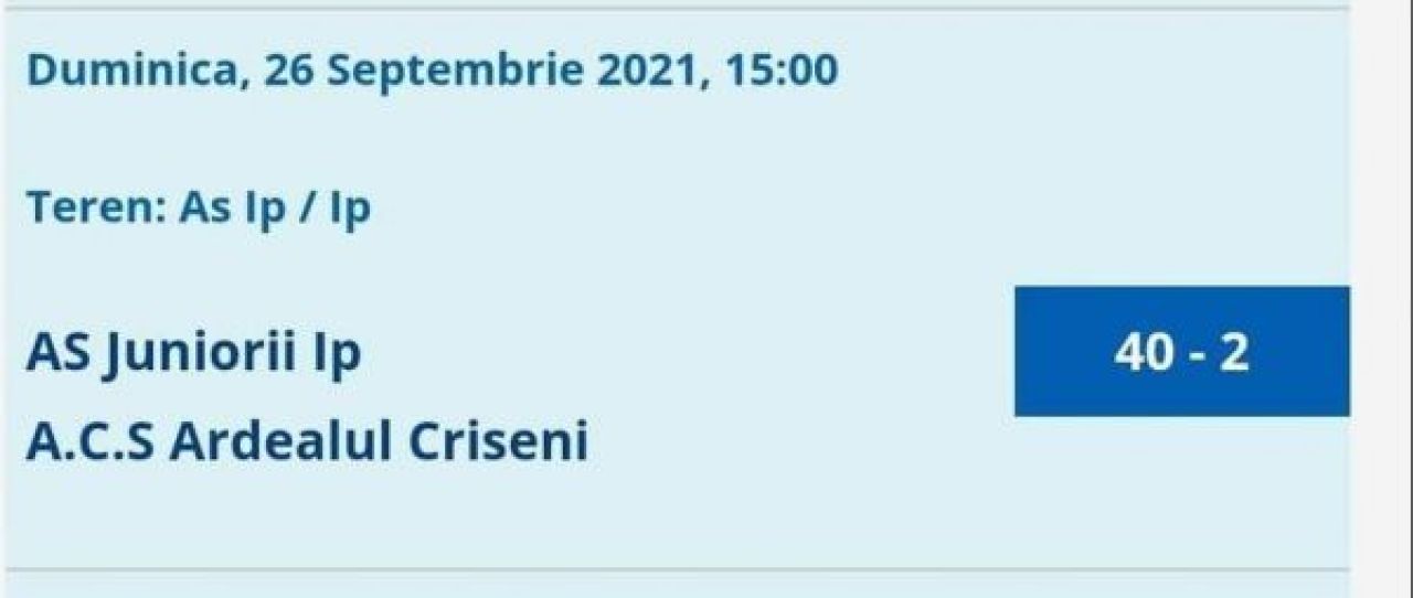 Se întâmplă în România! Scor modificat din 4-2 în 40-2 pentru ca echipa să prindă play-off-ul pe site-ul AJF_3