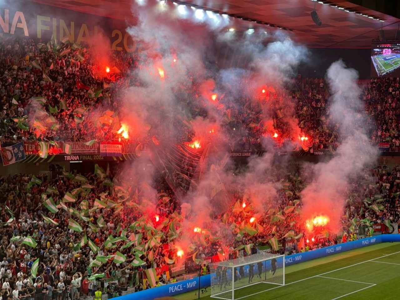 Imagini incendiare înainte de startul primei finale din Conference League! Meciul a fost pe PRO ARENA și VOYO_1