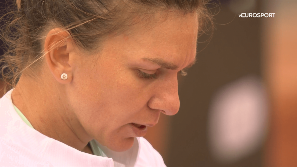 Cădere înfricoșătoare a Simonei Halep: medicii i-au luat tensiunea, după 8 game-uri pierdute la rând în meciul cu Zheng_2