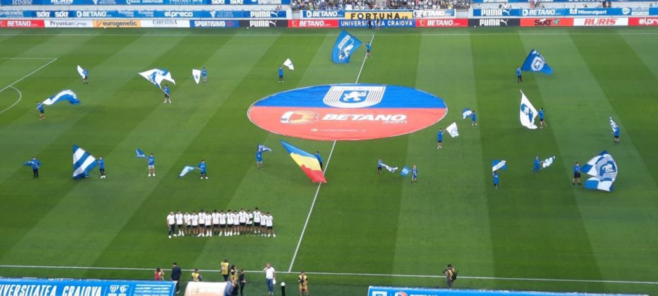 Alexandru Boc a dat lovitura de start a meciului de pe