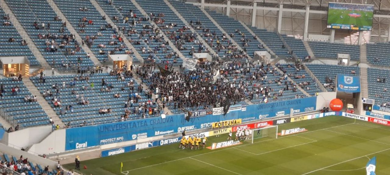 Alexandru Boc a dat lovitura de start a meciului de pe