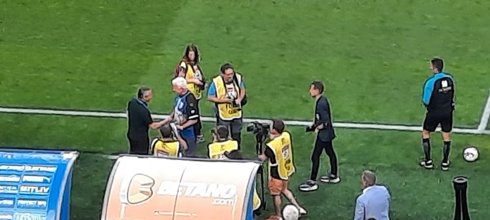 Alexandru Boc a dat lovitura de start a meciului de pe 