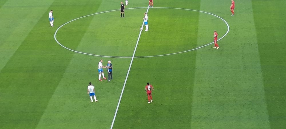 Alexandru Boc a dat lovitura de start a meciului de pe 