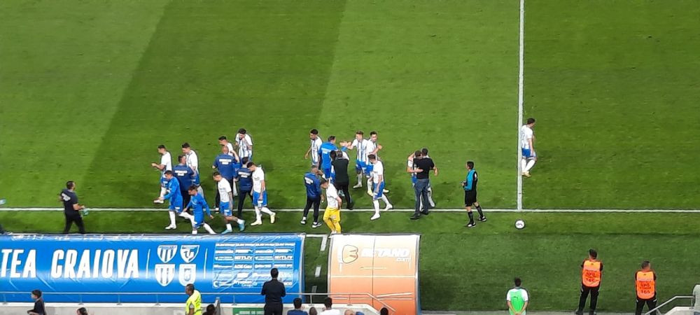 Alexandru Boc a dat lovitura de start a meciului de pe 