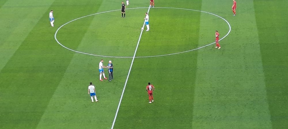 Alexandru Boc a dat lovitura de start a meciului de pe