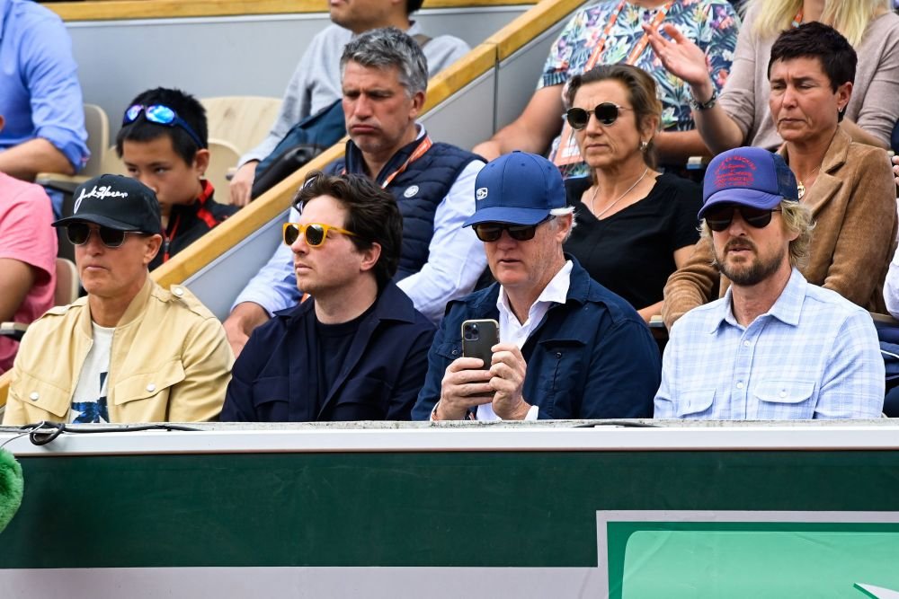 Invazie de vedete la Roland Garros, înaintea finalei UCL: Wenger, Zidane, Woody Harrelson și Owen Wilson, printre musafirii speciali_9
