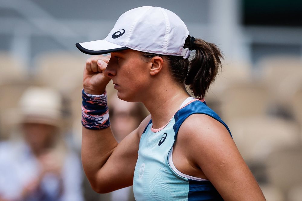 Iga Swiatek, de neoprit: a bifat a 31-a victorie consecutivă! Adversara i-a pus probleme liderului WTA. Ce a putut scrie pe cameră la final _2