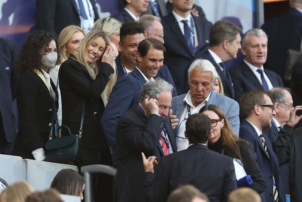 Suporteri de lux pentru Real Madrid! Rafael Nadal s-a 