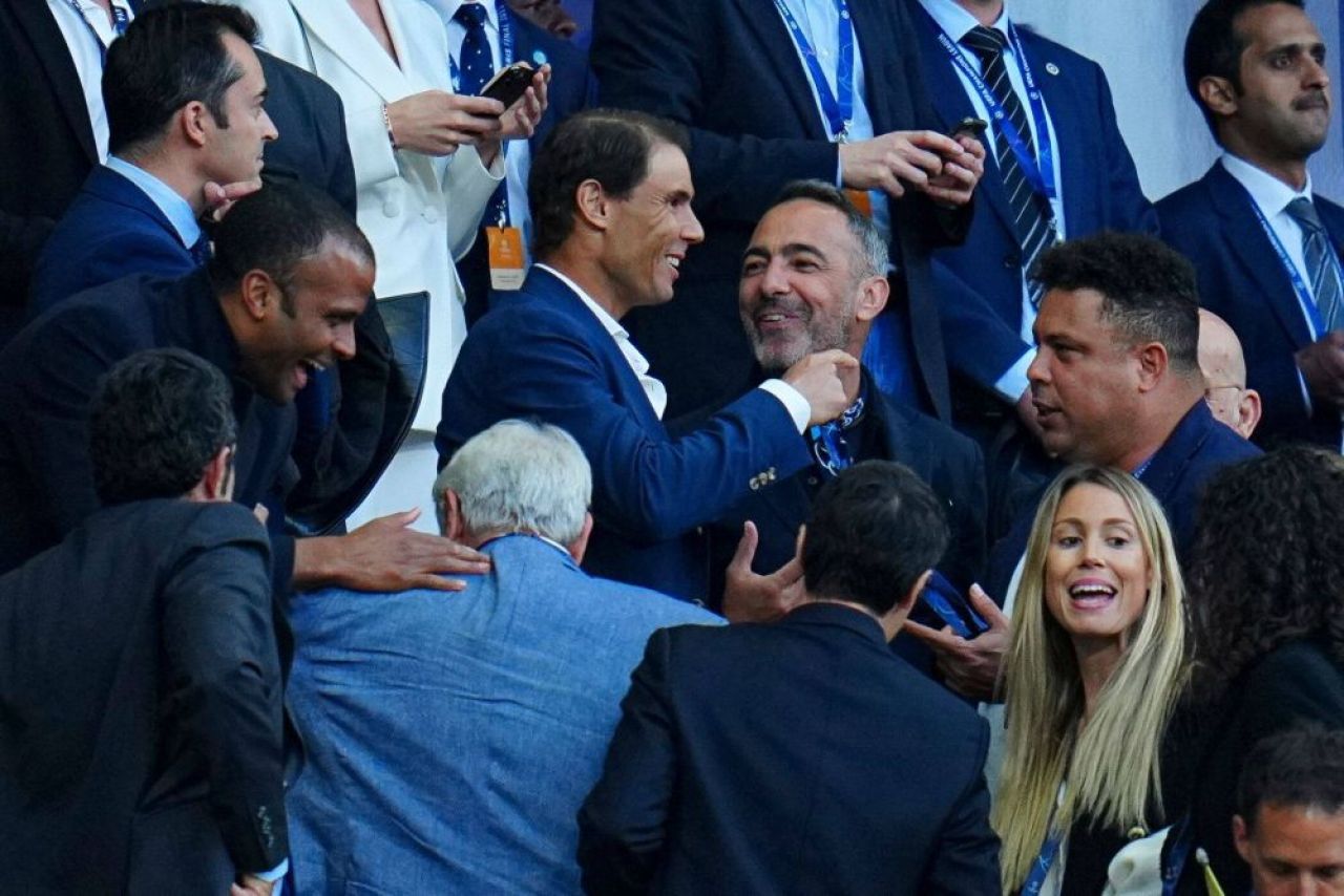 Suporteri de lux pentru Real Madrid! Rafael Nadal s-a