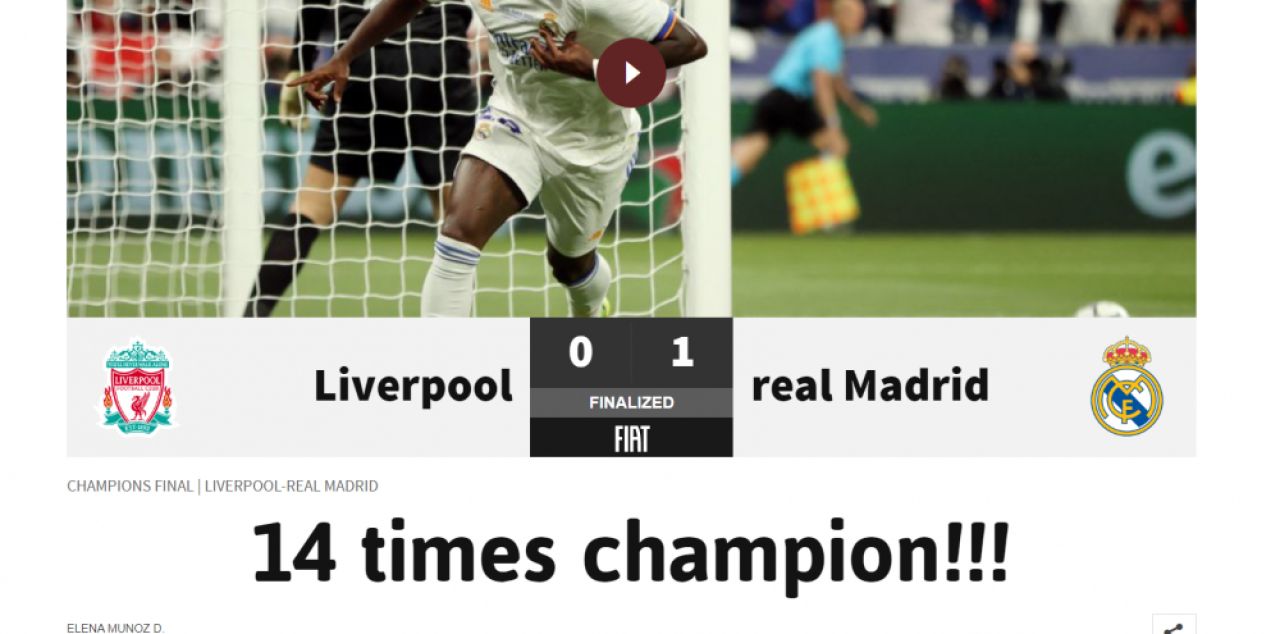 Presa internațională la picioarele lui Thibaut Courtois după succesul lui Real Madrid din finala Ligii. Ce au scris spaniolii_1