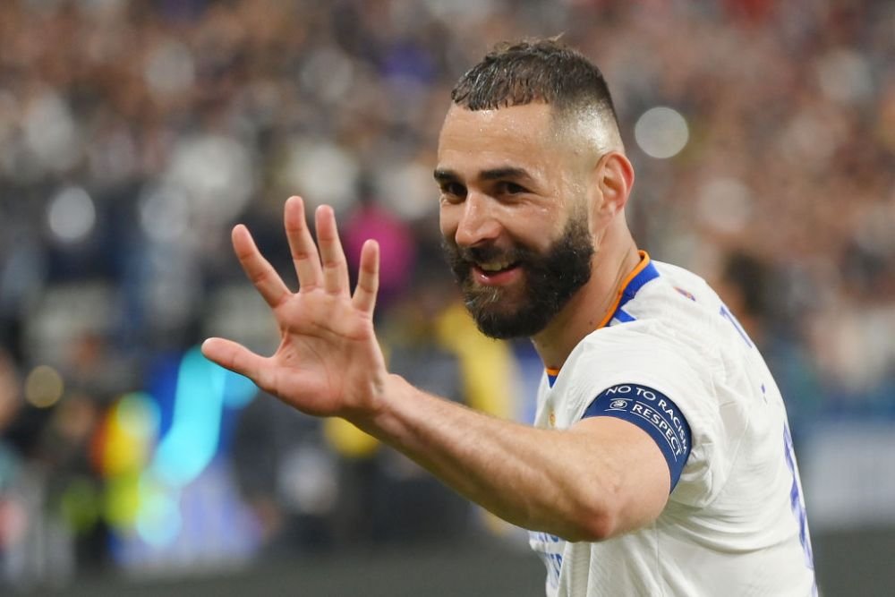 ”Îmi doream să-și îndeplinească visul”. Cu medalia de câștigător al UCL la gât, Benzema a vorbit despre Mbappe_3