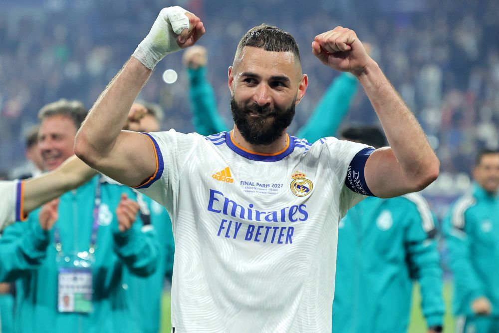 ”Îmi doream să-și îndeplinească visul”. Cu medalia de câștigător al UCL la gât, Benzema a vorbit despre Mbappe_9