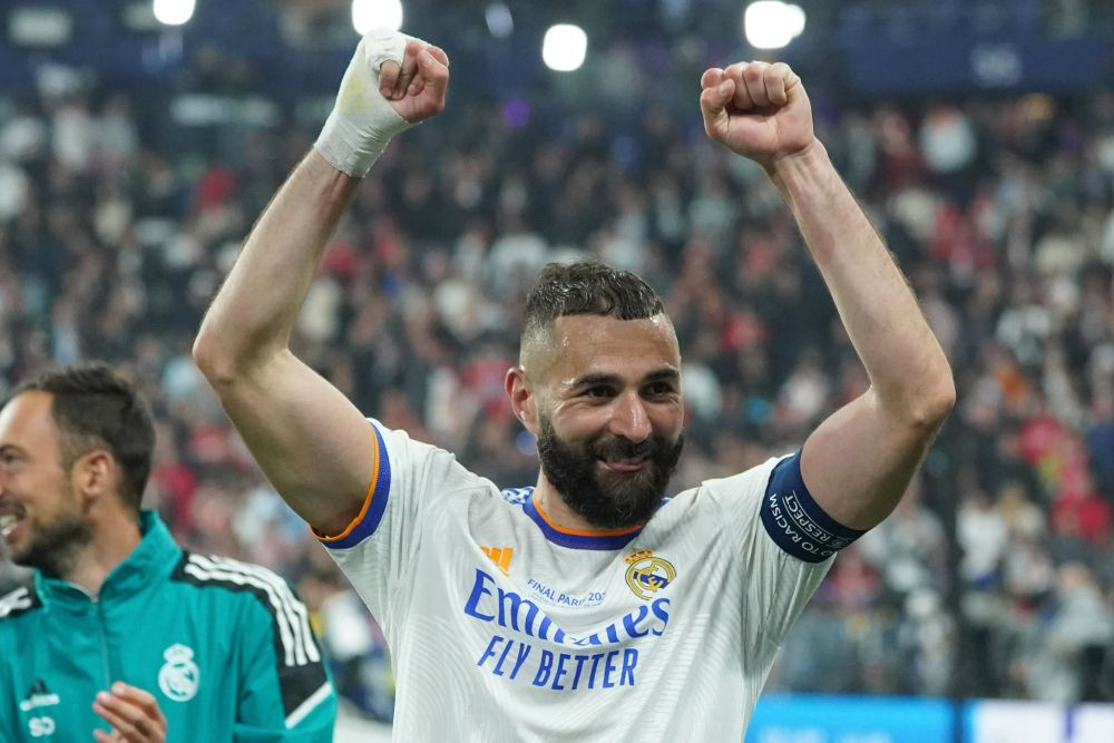 ”Îmi doream să-și îndeplinească visul”. Cu medalia de câștigător al UCL la gât, Benzema a vorbit despre Mbappe_10