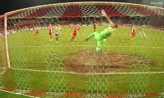 Eșanu nu a știut ce l-a lovit! Dragoș Tescan, gol de generic în Dinamo - U Cluj_5