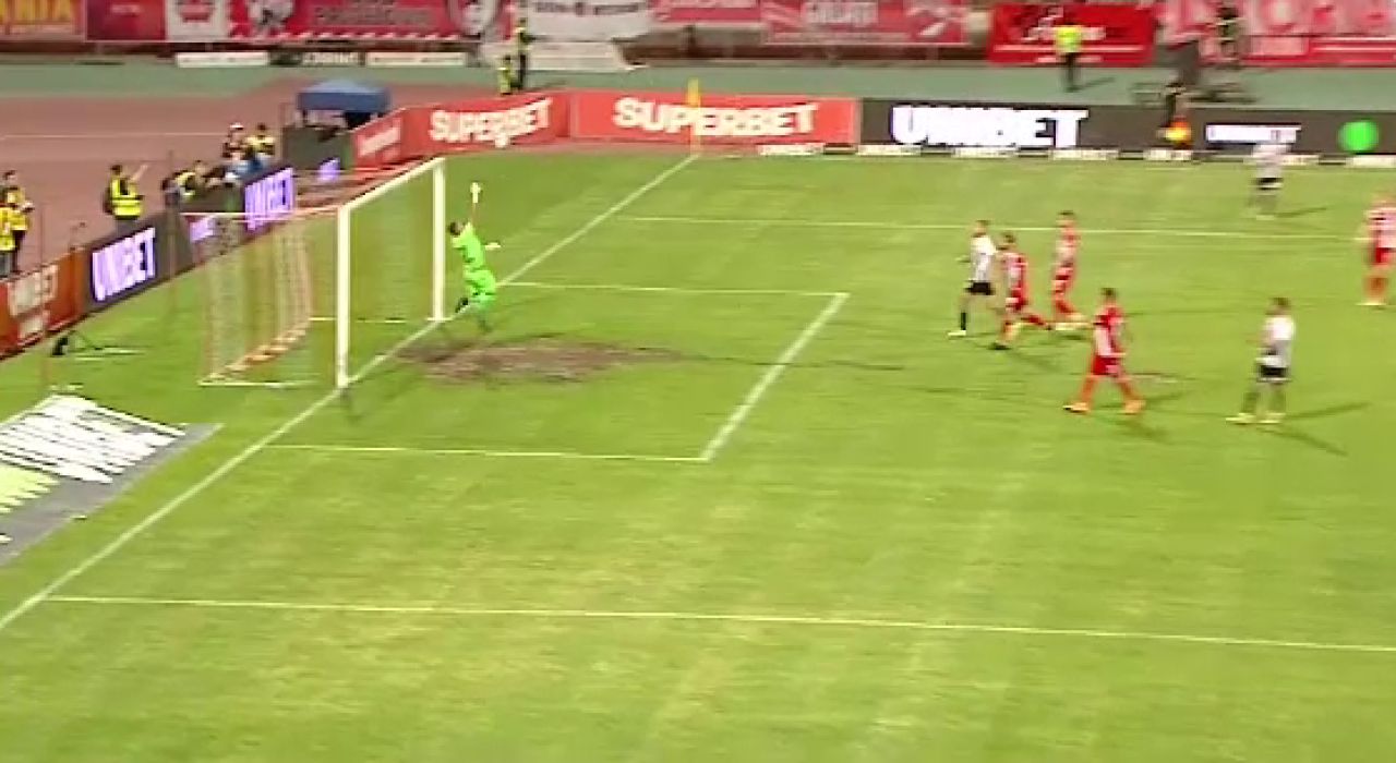 Eșanu nu a știut ce l-a lovit! Dragoș Tescan, gol de generic în Dinamo - U Cluj_18