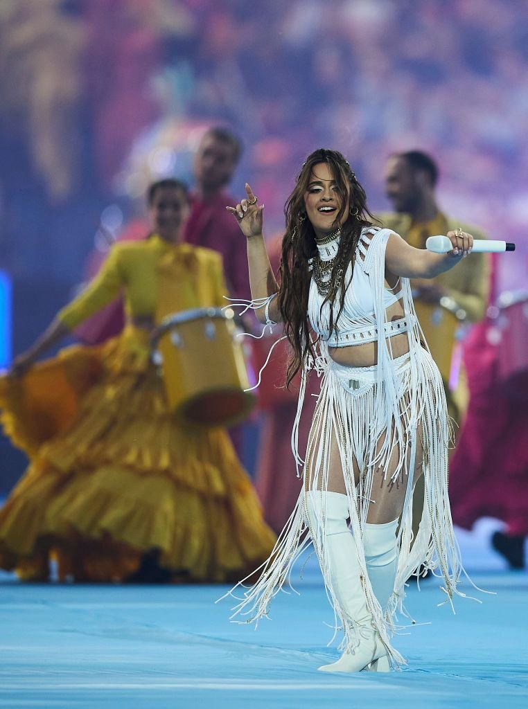 Camila Cabello a reacționat după ce a fost huiduită în finala Champions League, dar a șters postarea: „Nu pot să cred!” _39