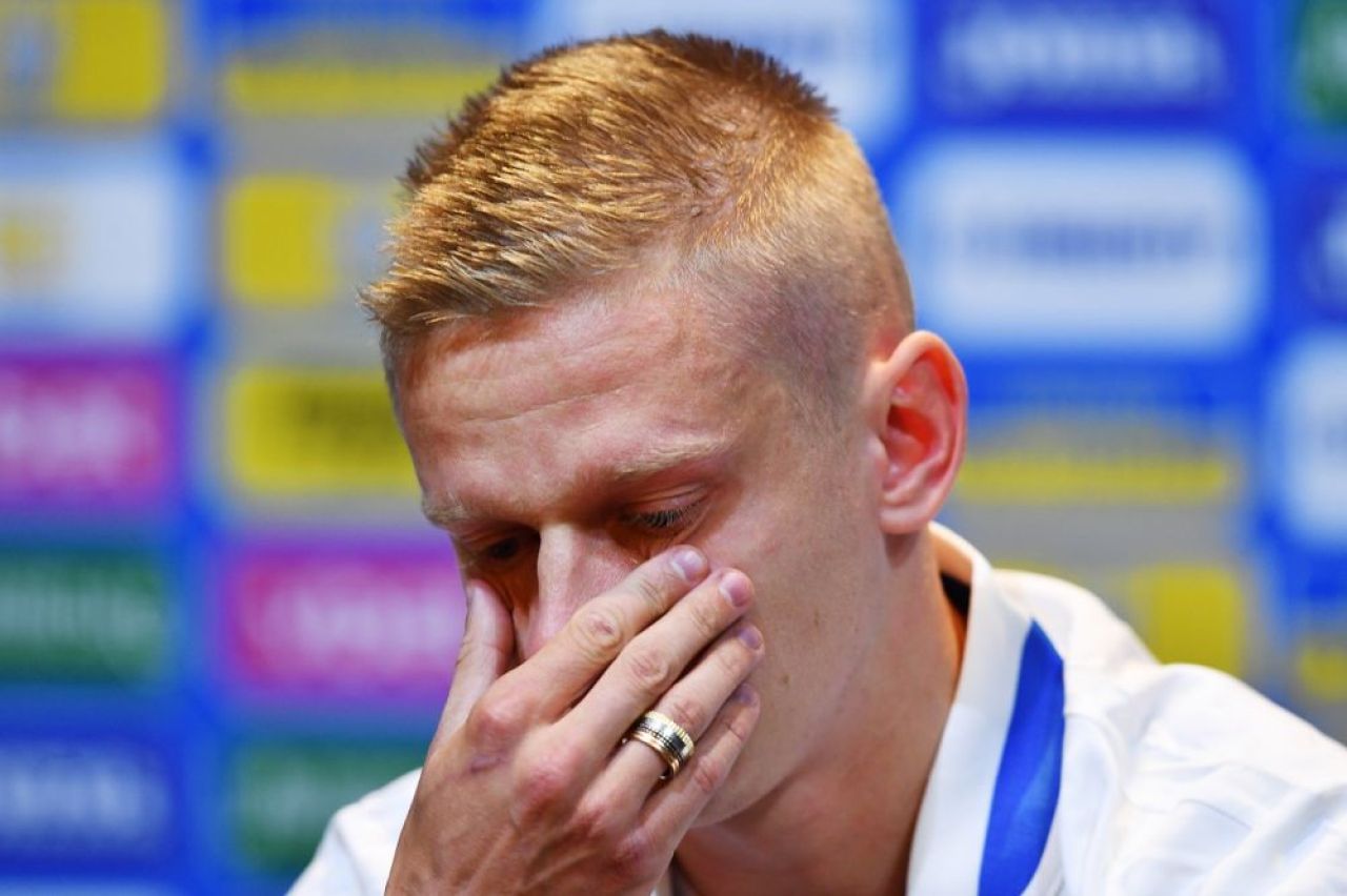 Oleksandr Zinchenko, în lacrimi înaintea barajului pentru Mondial: