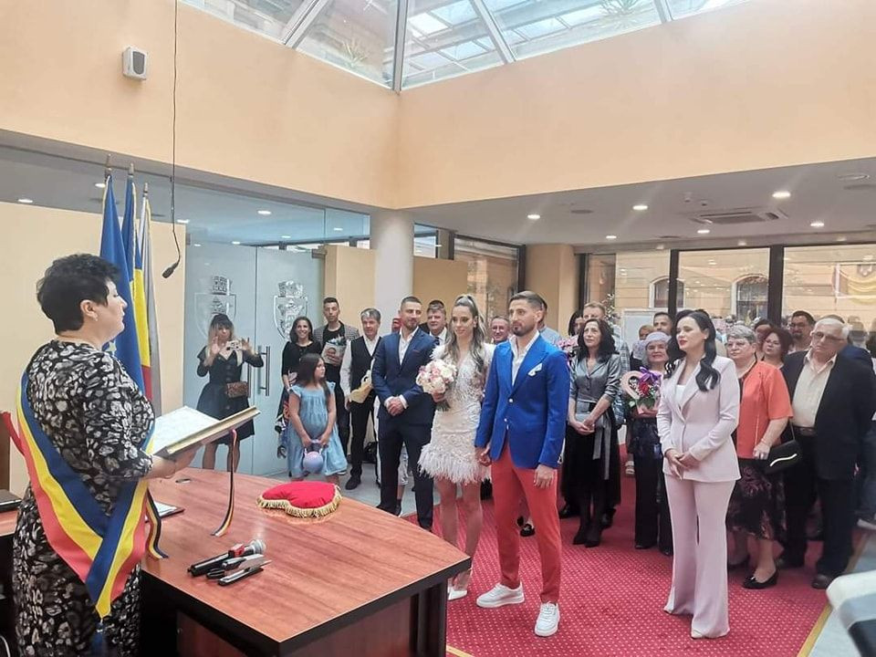 Sorina Tîrcă, fericită la infinit. Handbalista de la Rapid s-a căsătorit cu Gicu Grozav_6