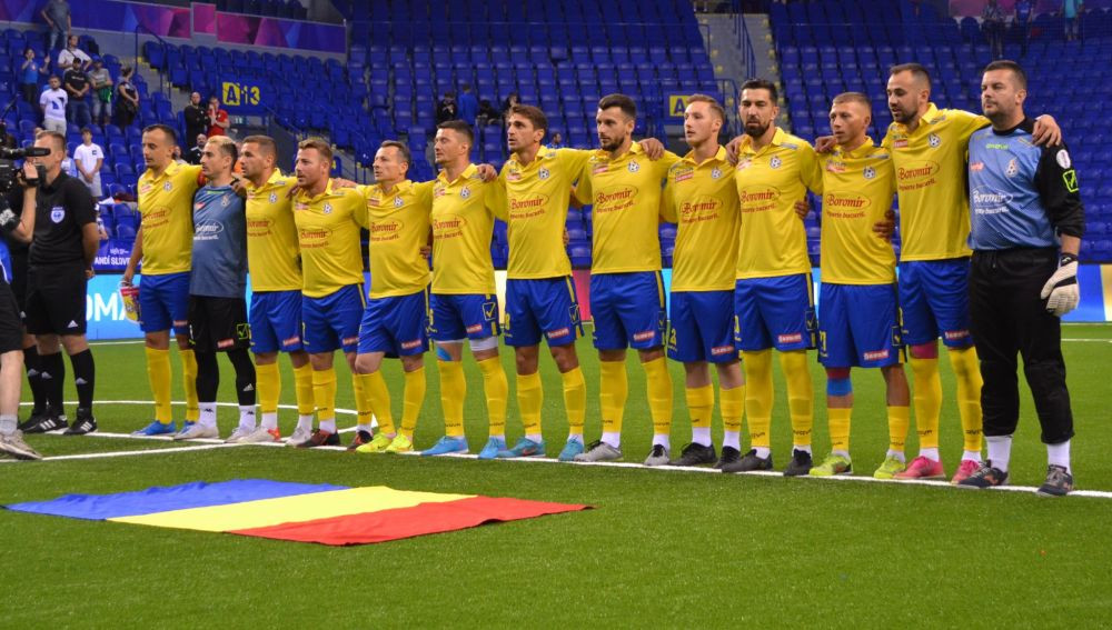 Adevărata națională de minifotbal a Rom&acirc;niei, victorioasă &icirc;n meciul de debut de la Euro!