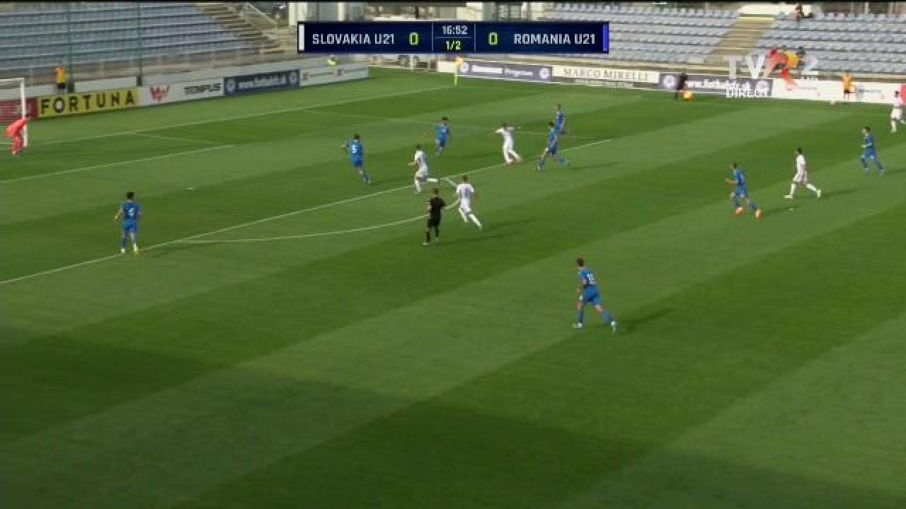 Slovacia U21 - România U21 4-3. L-au ”mitraliat” pe Bratu! ”Tricolorii” mici au pierdut, după ce au condus cu 1-3_2