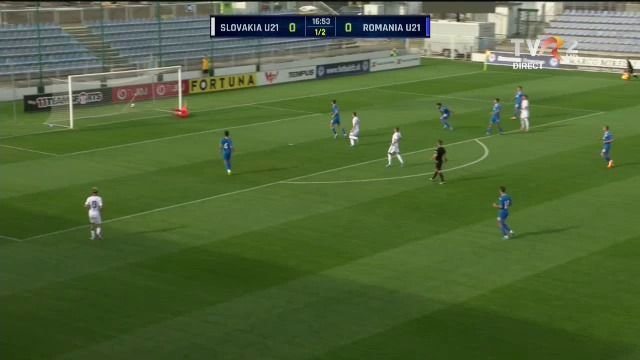 Slovacia U21 - România U21 4-3. L-au ”mitraliat” pe Bratu! ”Tricolorii” mici au pierdut, după ce au condus cu 1-3_3