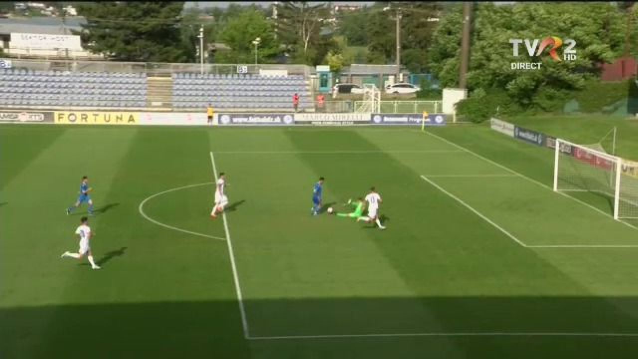 Slovacia U21 - România U21 4-3. L-au ”mitraliat” pe Bratu! ”Tricolorii” mici au pierdut, după ce au condus cu 1-3_6