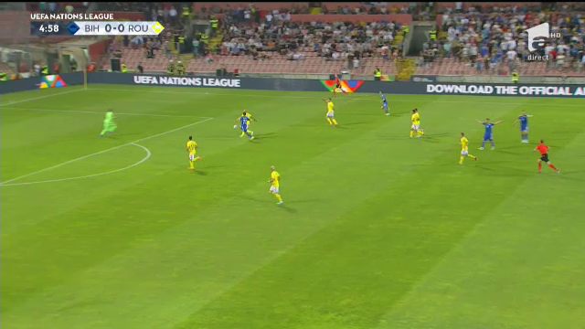 Neînțelegere între Chiricheș și Niță, în debutul partidei Bosnia - România! Cum puteau încasa ”tricolorii” un gol_2
