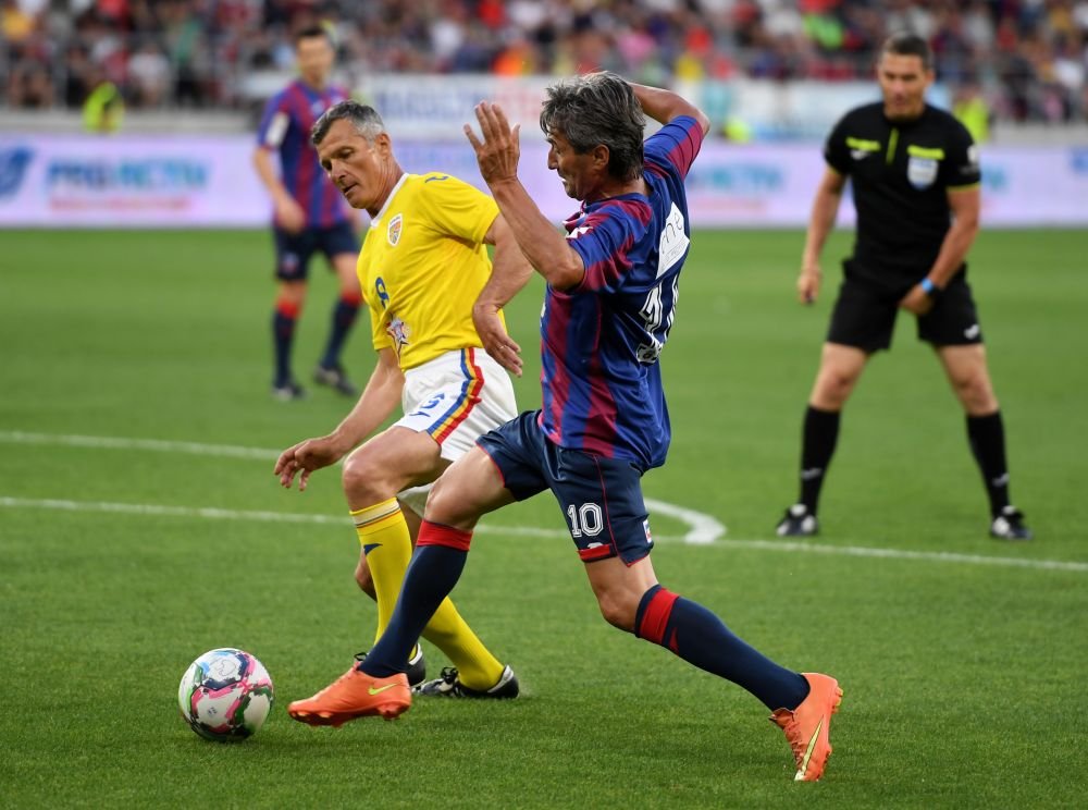 Steaua 75 de ani | Steaua - România 2-2, în meciul de gală în care Adi Ilie și Rotariu au impresionat _3
