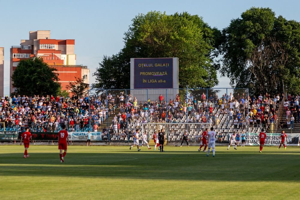 „Da, da, da, Oțelul e viața mea!” Dorinel Munteanu a produs bucurie nemărginită la Galați cu promovarea în Liga 2 _6