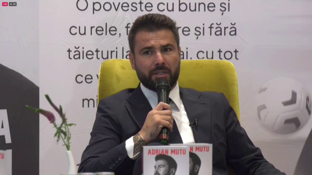 Mesajul ascuns al cărții scrise de Adi Mutu! De ce a decis &bdquo;Briliantul&rdquo; să-și povestească viața &icirc;ntr-un volum