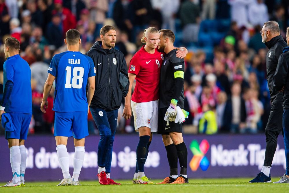Reacția genială a lui Erling Haaland după meciul cu Slovenia, din Liga Națiunilor. A caracterizat partida în doar trei cuvinte_2