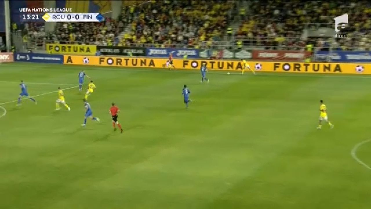Când marcăm și noi un gol? Cicâldău, șut în bară din 5 m. Pușcaș trage în portar din penalty_1