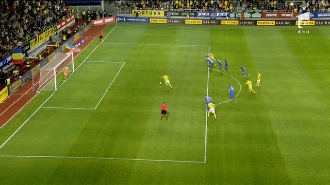 Când marcăm și noi un gol? Cicâldău, șut în bară din 5 m. Pușcaș trage în portar din penalty_8
