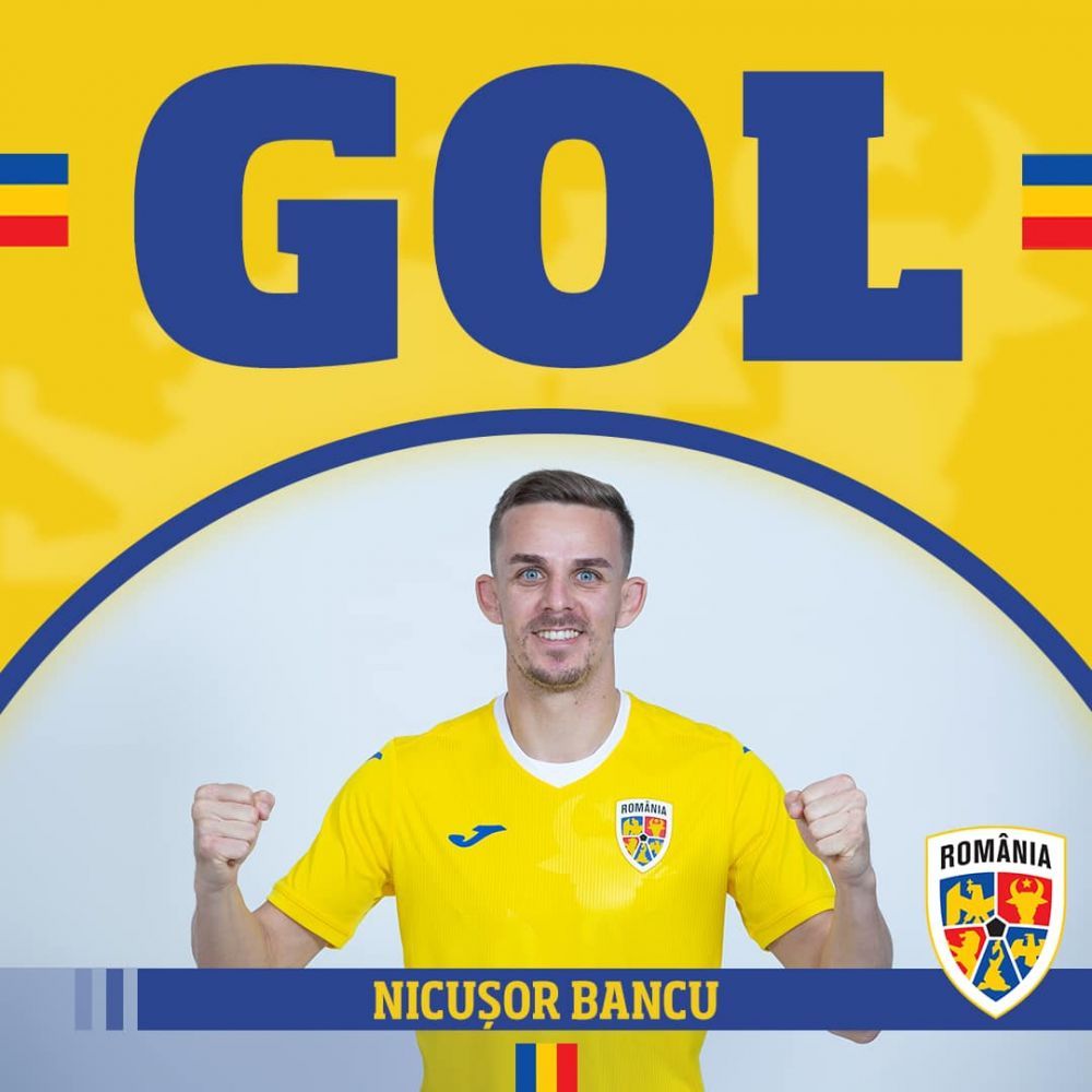 România - Finlanda 1-0. Au tremurat, dar au câștigat! Iordănescu obține prima victorie, la finele unui meci chinuitor. Bancu a reușit un gol de atacant clasic_12
