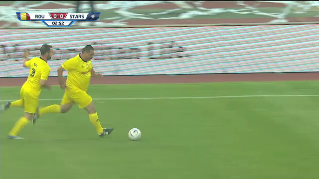 E &icirc;n formă! Ionel Ganea a făcut spectacol la retragerea lui Mutu, cu o acțiune pe cont propriu