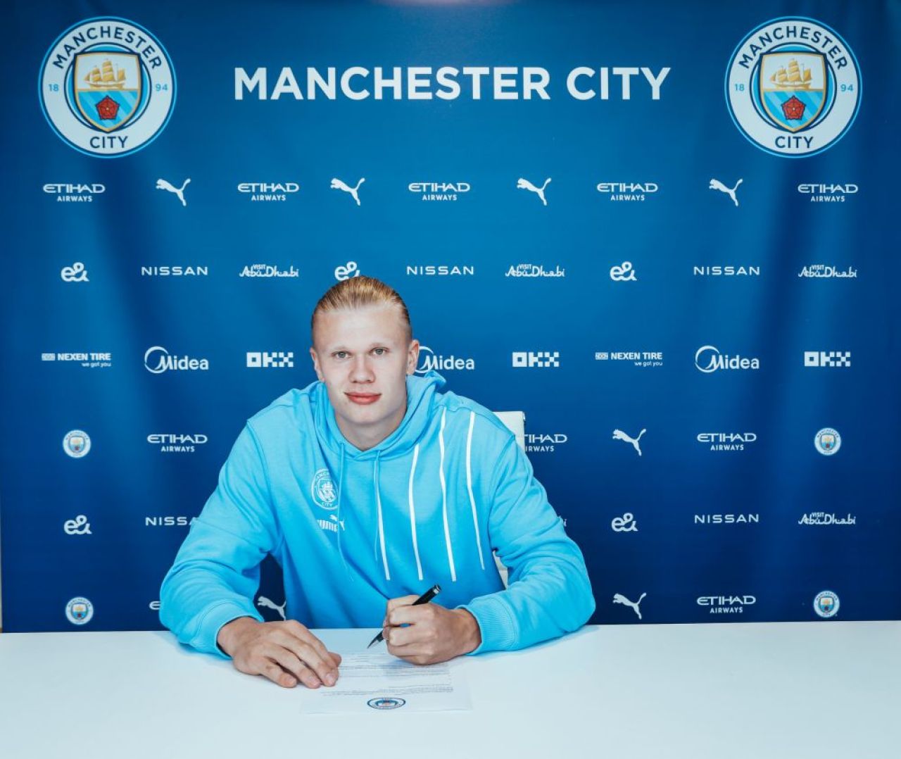 OFICIAL | Erling Haaland a fost prezentat la Manchester City și a oferit primele declarații: ”Sunt în locul potrivit”_2