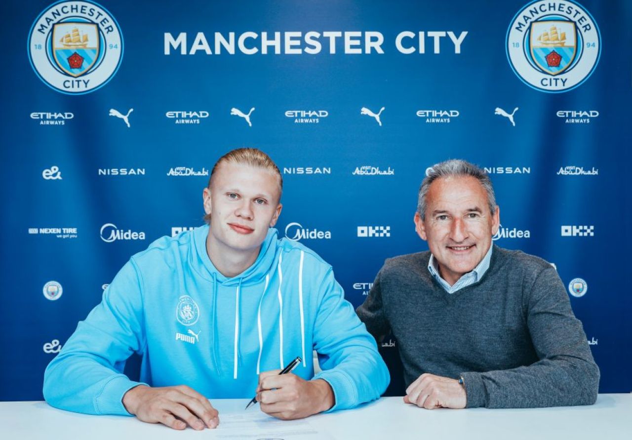 OFICIAL | Erling Haaland a fost prezentat la Manchester City și a oferit primele declarații: ”Sunt în locul potrivit”_3