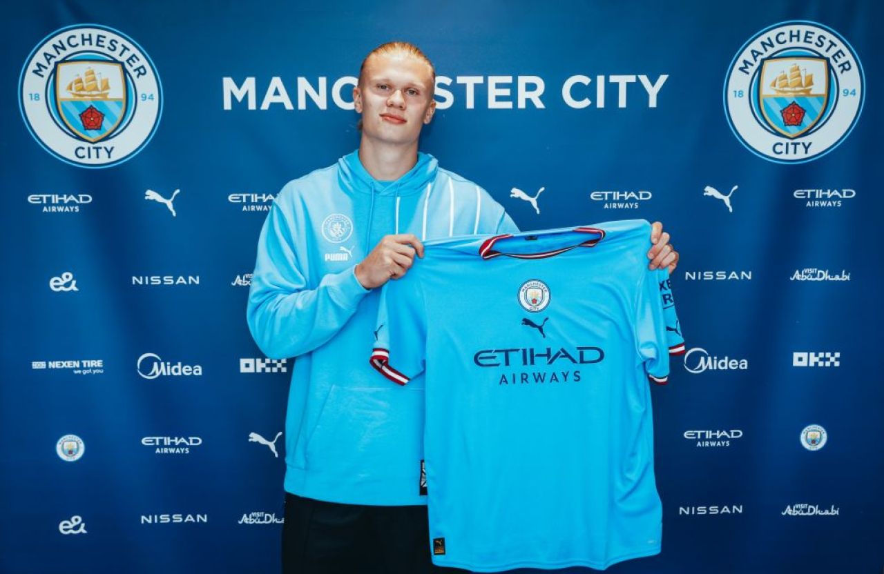 OFICIAL | Erling Haaland a fost prezentat la Manchester City și a oferit primele declarații: ”Sunt în locul potrivit”_4