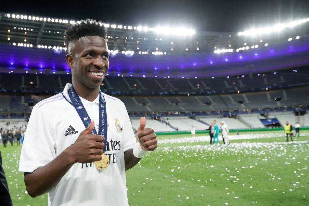 Vinicius va rămâne încă patru ani la Real Madrid, după câștigarea UEFA Champions League_2