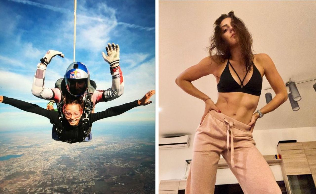 A suferit o operație dificilă la genunchi, dar abia așteaptă să facă skydiving: