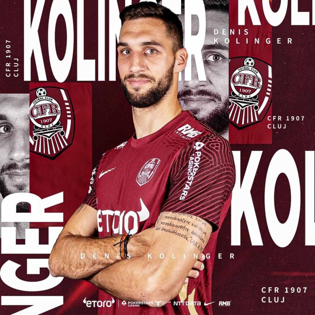 Croația Cluj! CFR a mai transferat un fotbalist de 2 metri din țara ex-iugoslavă și are acum 7 croați în lot_1